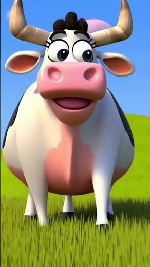This Cow Will Make You Smile! | AI Animal Video #Cow #AIVideo
