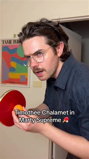 Timothée Chalamet Stars in Marty Supreme Table Tennis Film