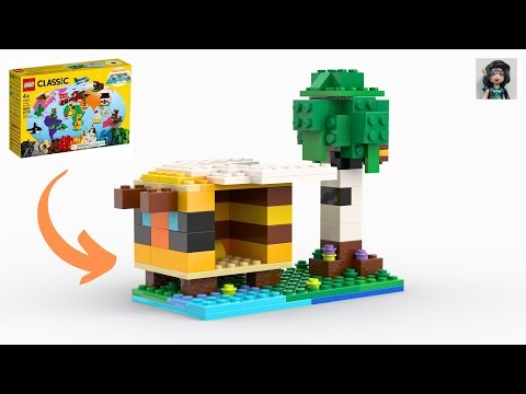 MINECRAFT BEE COTTAGE Lego classic 11015 ideas How to build