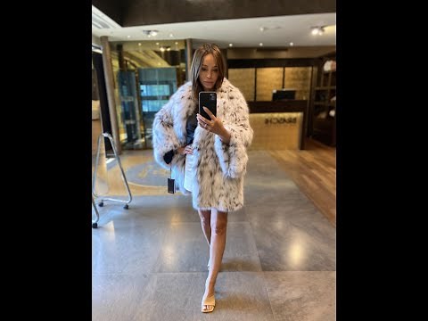 LYNX FUR COATS ARE OUT: TRYING ON THE NEW BRASCHI LYNX FUR COLLECTION