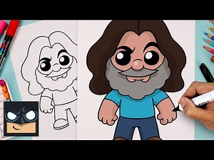 How To Draw Minecraft Steve | Minecraft Movie