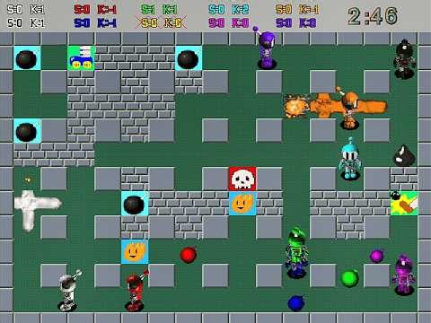 Atomic Bomberman beta sprites mod preview №7: prototype items, bombs and explosions!