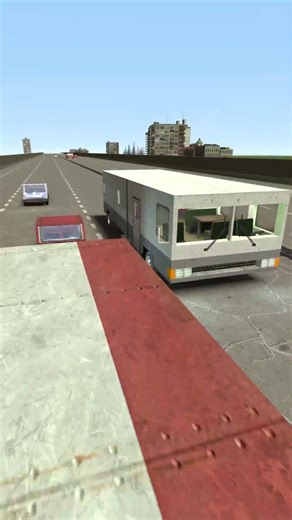 Seagull Nextbot Chase me On Road in Garry's Mod