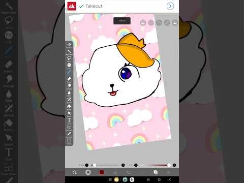 How to draw Amy 🐿💜🧡🤍 pt 2