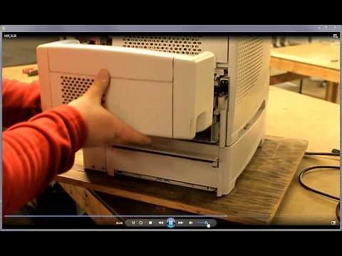 HP LJ 4200, 4240,4250, 4300, 4350 Accesories Install. Duplex Unit and 500 Sheet Optional Paper Tray