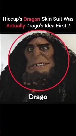 Hiccup Stole DRAGO BLUDVIST Idea in how to train your dragon ? #shorts