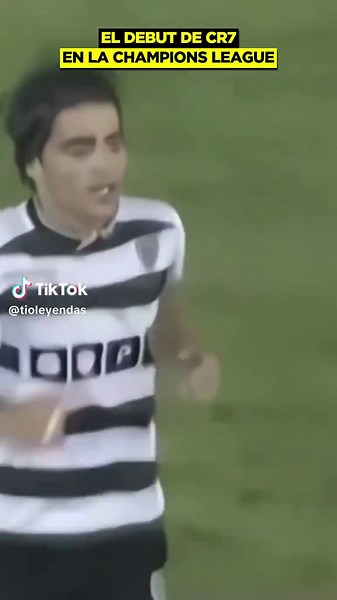 El Debut de Cristiano Ronaldo en la Champions League