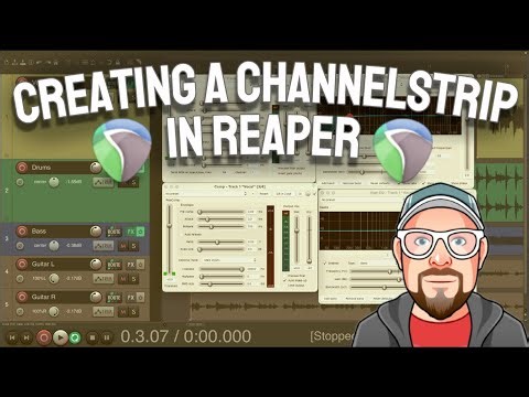 Creating a ChannelStrip in REAPER