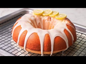 Lemon Bundt Cake - How To Make Lemon Cake Recipe