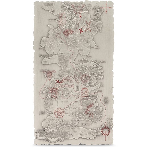 2026 Game Of Thrones™ - Map Of Westeros 5oz Silver Collectible Coin