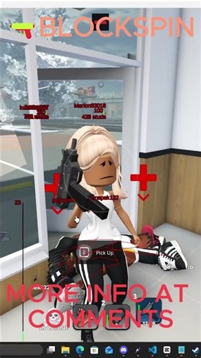 BlockSpin 1 second 10 Kill 🪦 #blockspin #robloxscript