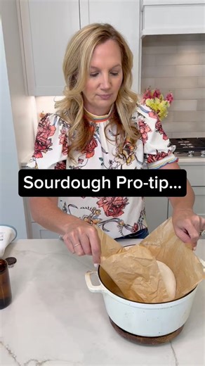 39K views · 154 reactions | Pro tip: always crumple your parchment paper before baking ✨If you skip this step, your dough rises into the flat paper and bakes with weird creases and divots on the bottom. Not cute. ‍♀️A quick scrunch = a smooth, gorgeous loaf every time  | Keep it Sweet Kitchen | Facebook