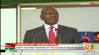 3.9K views · 124 reactions | President Ruto: The Bottom-Up Economic Transformation Agenda prioritizes digital growth by connecting 74,000 public institutions and establishing 25,000 public Wi-Fi hotspots. Digital transformation is key to creating opportunities across all sectors #JamhuriDay | Citizen TV Kenya | Facebook