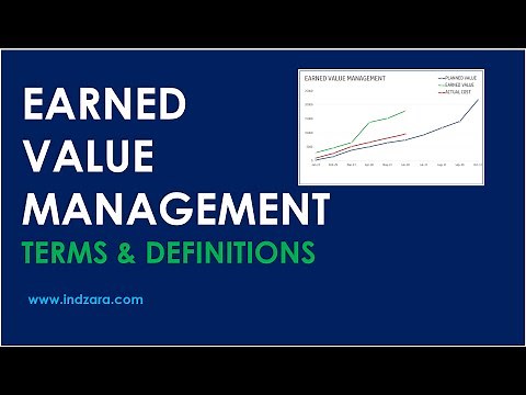 Earned Value Management - Excel Template - Terms & Definitions