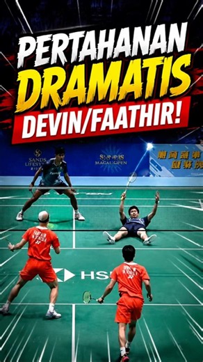 PERTAHANAN DEVIN BIKIN JANTUNG COPOT DI FINAL‼️