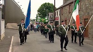 Controversial republican parade passes without incident in Castlederg