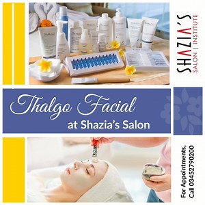 Thalgo Facial Treatment oxygenates, revitalizes and brightens the complexion, resulting in a radiant, healthy glow 😍 This facial treatment is suitable for tired, sluggish skin, polluted by stress and a busy lifestyle ❤ Now you can get this treatment exclusively at Shazias Salon For appointments call 03452790200 #Shaziassalon #Thalgofacial #Thalgotreatment #facialtreatment #clearskin #smoothskin #radiantskin #brightcomplexion #skinslow #glowyskin | Shazia's Salon