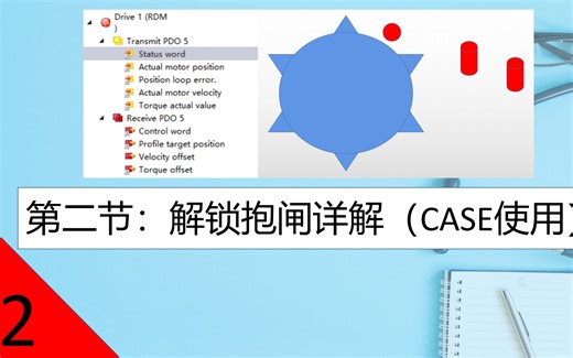 利用TwinCAT3结合EtherCAT总线开发协作机器人的控制系统-（2）解锁抱闸详解（CASE使用）