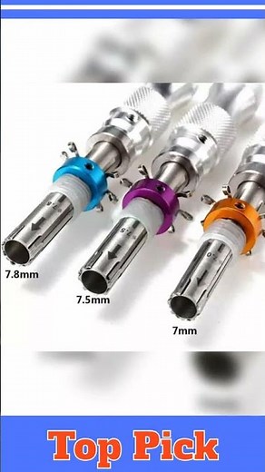 3Pcs 7-Pin Stainless Steel Tubular Lock Tool Set