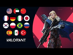 Sova - Selected Voice Lines - All Languages | Valorant