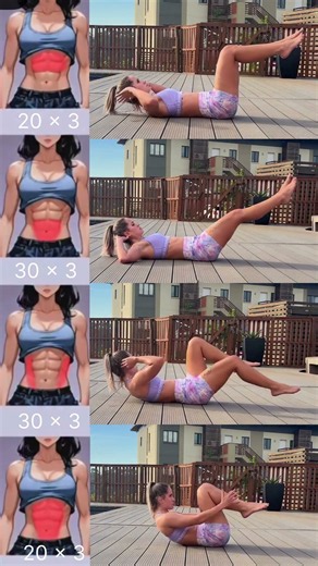4 Home Ab Exercises