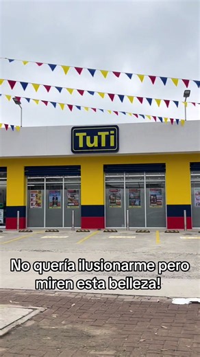 No quería ilusionarme pero miren esta belleza — Tuti en Machala