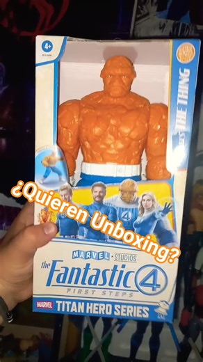 Nueva Figura le Hacemos Unboxing #movie #music #fantasticfour #shrots #marvel