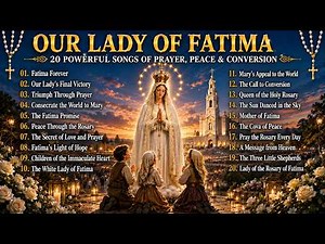 Our Lady of Fatima Worship 🌹 Catholic Hymns for Peace, Repentance & Prayer