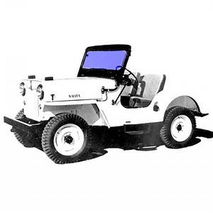 New Replacement Windshield Glass Fits 49-64 CJ-3A, 3B, M38