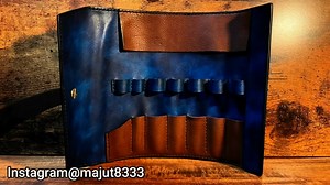 Making_Wizard_s_Scroll_-_Pen_Case_Pattern | Handmade leather work