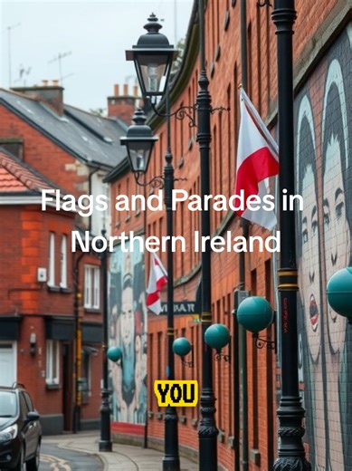 Flags and Parades in Northern Ireland #IrishHistory #NorthernIreland #ParadesAndFlags #HiddenIreland #SharedPast SEO: parades and flags Northern Ireland, Orange Order history, Irish symbols explained, identity politics Ireland, cultural division history