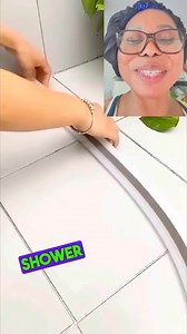 Simple Shower Water Containment Hack #HomeRepair #WaterDamage #DIYFix #HomeMaintenanceTips | Happy life img