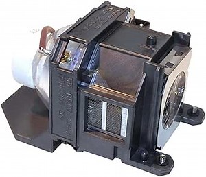 V13H010L40 ELP-LP40 Genuine Original Replacement Bulb/Lamp with Housing for EPSON EB-1810 EMP-1810 Powerlite 1810 Powerlite 1810-P Projector (OEM Ushio Bulb)