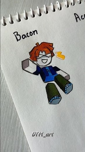 How to draw roblox characters. #howtodraw #art #roblox #drawing
