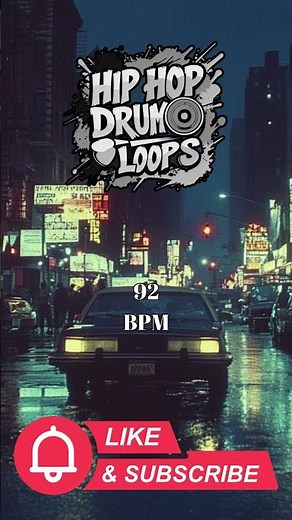 92 BPM Hip Hop Drum Loop – Classic Boom Bap Flow