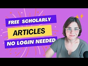 How to Find Scholarly Articles for FREE (2025) | Google Scholar + CORE Tutorial