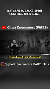 Ghost_Encounters_PAIRS_FP_Clips on Instagram: "Is It Safe to Talk? Spirit Whispers Her Name… @paranormal_sarbajeetm @paranormal_pooja2828 @official_ghostenc_pairsindia #GEP"