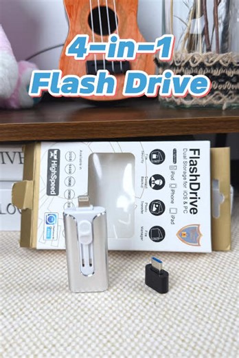 Universal Flash Drive for Photos and Videos Storage