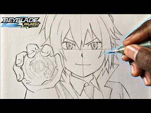 كيفية رسم ماهر من انمي صراع البلابل " التشريح الأساسي للوجه "
