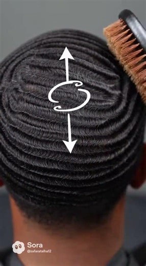 Perfect wave technique broken down step by step #waves #barbering #howtoguidе