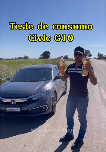 Teste de Consumo Honda Civic 2.0 2020: Resultados Comparativos