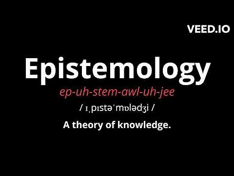 How to Pronounce Epistemology