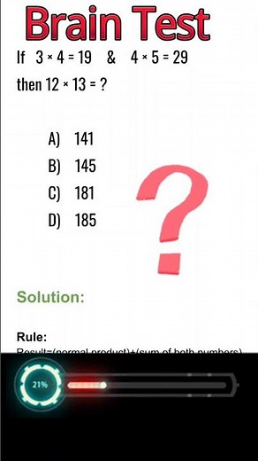 comment before the answer appears #logicalreasoning #analyticalreasoning #maths #mathstrick #quiz