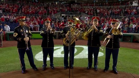 U.S. Army Brass Quintet performs
