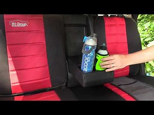 How to Use Cup Holders with Split Bench Seat Covers | Cars, Trucks and SUVs | FH Group®