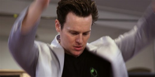 See Jonathan Groff Rehearse Just in Time, His Most Dance-Heavy Role Yet