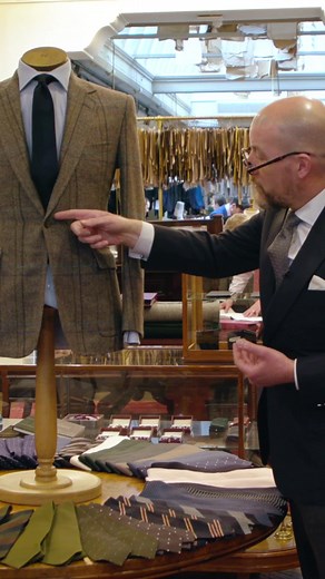 London’s Real Life Kingsman’s Tailors | Huntsman #kirbyallison #fyp #huntsman #savilerow #bespokesuits #bespoketailoring #kingsman #tailor