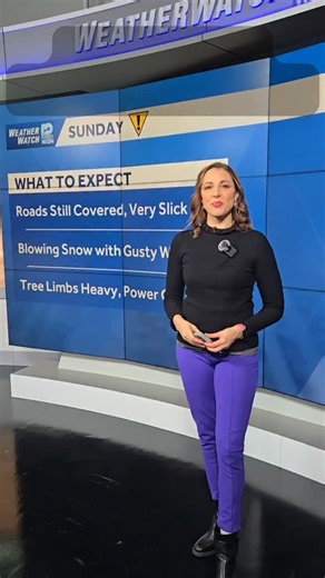 11.30 Winter Storm Update Sunday Winter Weather Advisory in effect until NOON for Jeff/Walworth and 3pm for everyone else. Snow ends mid morning with BLOWING snow hazards through the day. #wiwx | WISN 12 NEWS