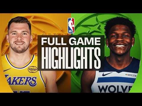 LAKERS vs TIMBERWOLVES | FULL GAME HIGHLIGHTS | Mar. 10, 2026 | Wolves vs Lakers Highlights 2K26