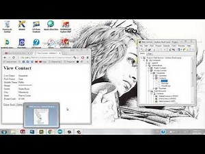 LabView WebServer AddressBook example part 3